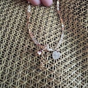 Gold plated Charm Anklet